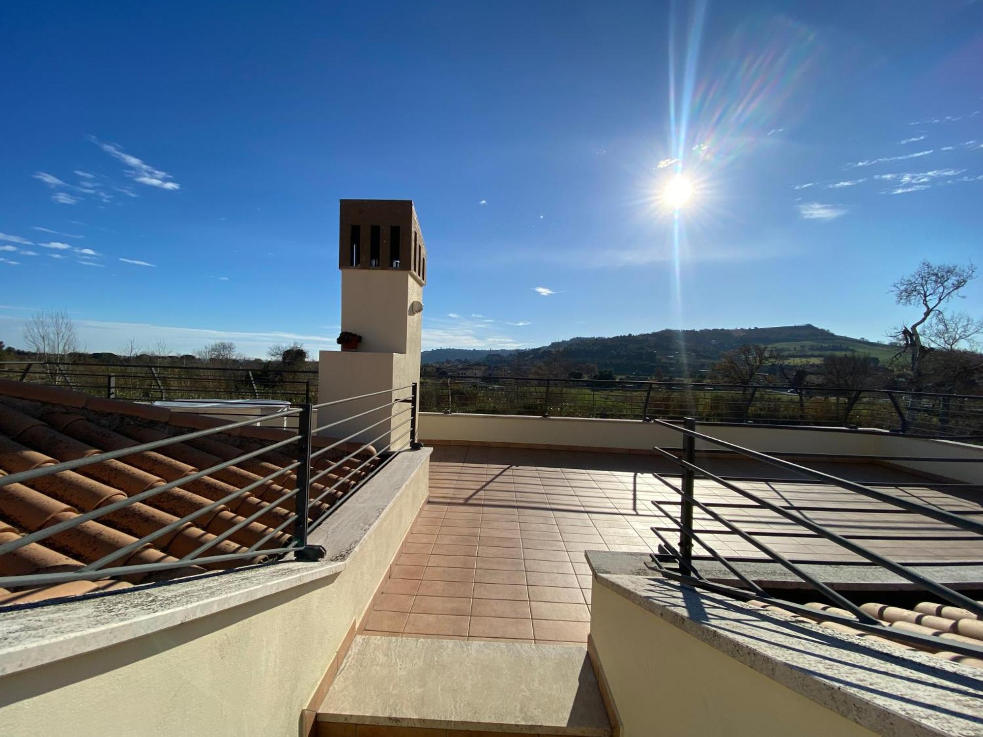 La Terrazza Sul Tetto Apartamento Porto San Giorgio Exterior foto
